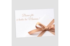 Vitrophanie "Bonne fête maman"