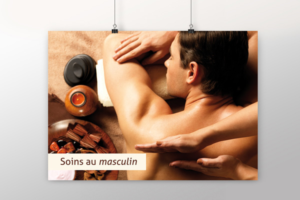 Affiche Soin Homme