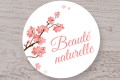 Lot d'étiquettes "Beauté naturelle"